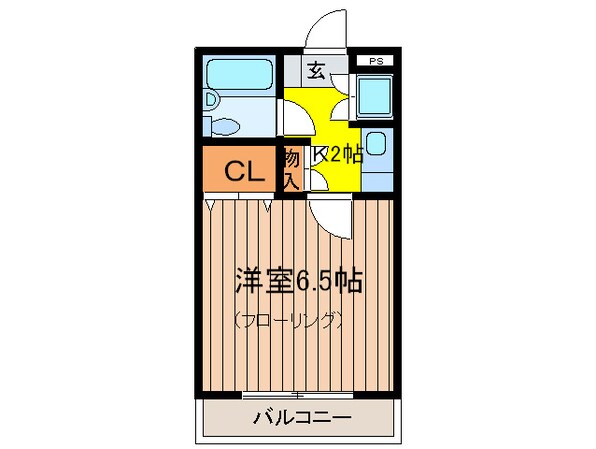 ＪＭプレイスの物件間取画像